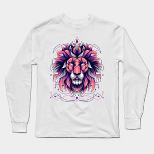 lion head front Long Sleeve T-Shirt